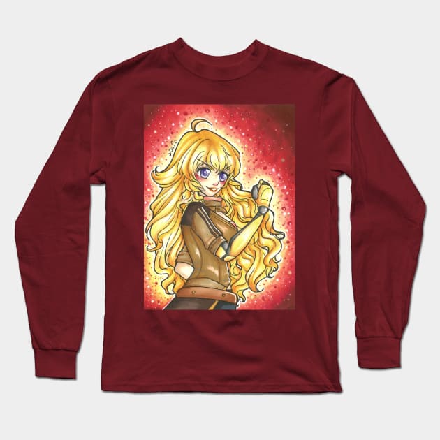 Yang - RWBY Long Sleeve T-Shirt by JuliaWaa